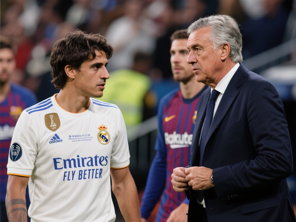 78岁佛爷震怒：若皇马遭巴萨三杀将解雇安帅