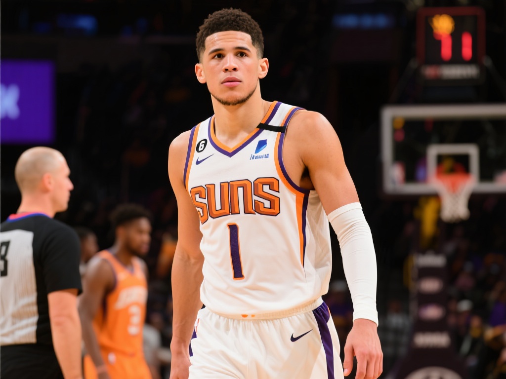 布克状态低迷 太阳惜败森林狼