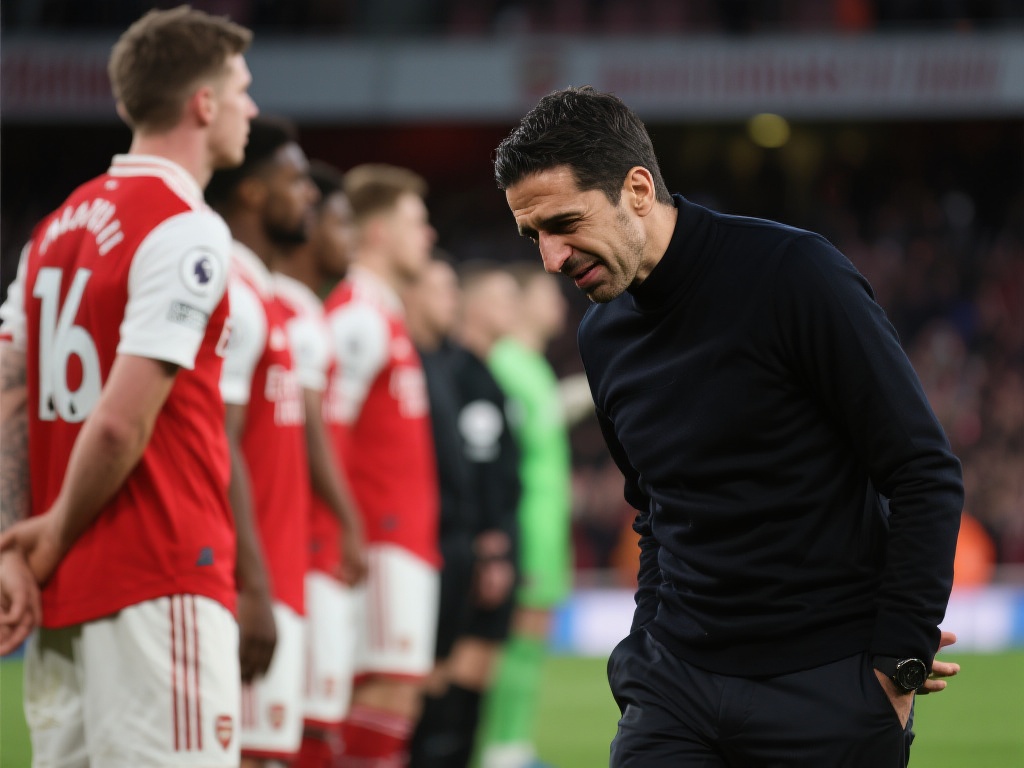 “阿尔特塔：拒绝安慰，列队利物浦让我们很受伤！”