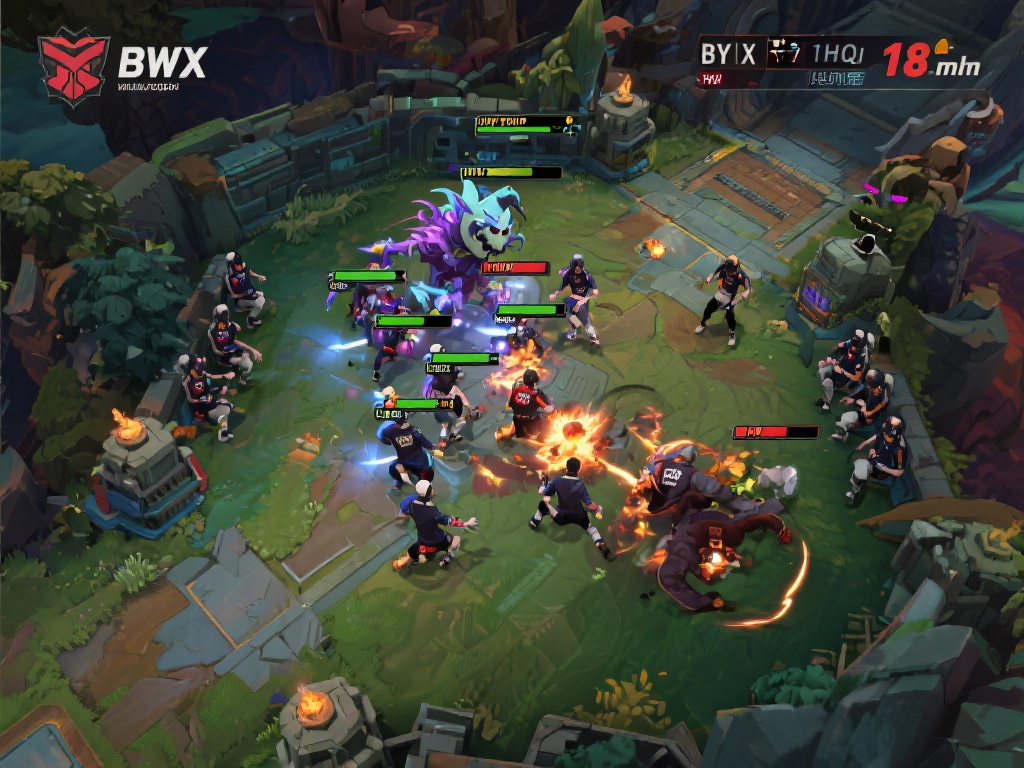 BYX力克HWQ：丢丢怪后期爆发，首局稳胜