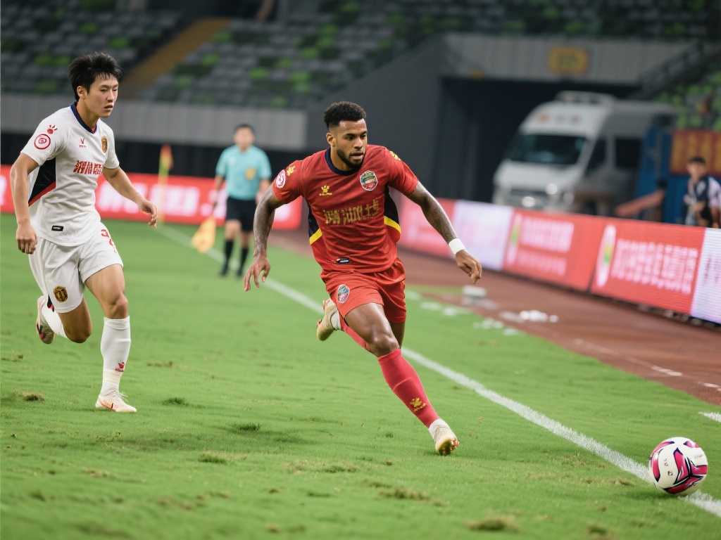 浙江队快速反击 布彭扎单刀破门梅开二度