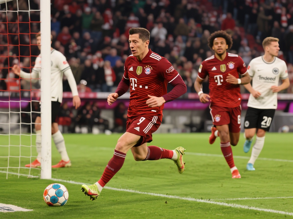 “第27轮焦点战：拜仁险胜圣保利3-2 精彩集锦”