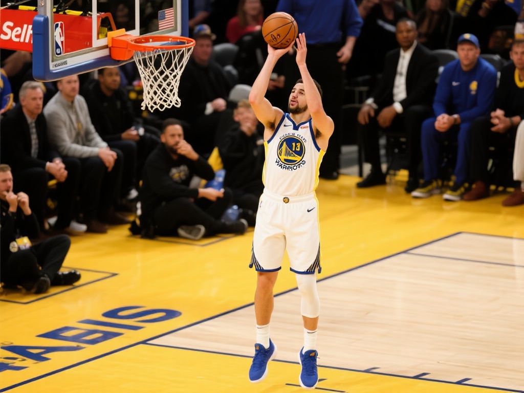 关键先生！克莱焦灼时刻底角两分绝杀，三分8中4砍下14分